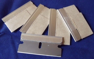 Blade single edge 5 pack (suit metal scraper)