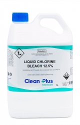 Clean Plus Liquid Chlorine Bleach 12.5% - 5L