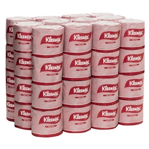 KLEENEX 4735 Toilet Tissue, White 2 Ply, 400 Sheets per Roll, 48 Rolls per Case