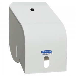 KCP 4941 Roll Hand Towel Dispenser, White Enamel, Compatible with the 4419-00 &