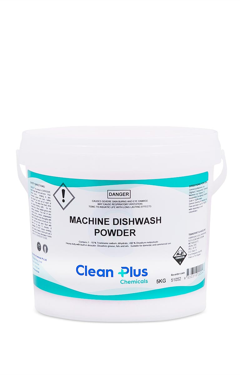 Clean Plus Machine Dishwash Powder 5Kg