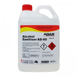 Agar Alcohol Sanitiser Liquid AS-60 - 5Ltr