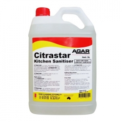 Agar Citrastar - Kitchen Sanitiser - 5Ltr