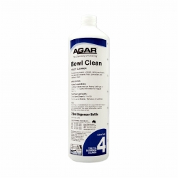 Agar Squirt Bottle Bowl Clean 750ml - Cap tap not included