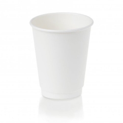 Cup - 12oz D/Wall White/Box