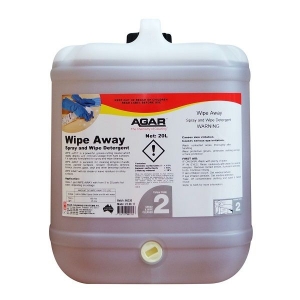 Agar Wipe Away - Spray and Wipe - 20Ltr
